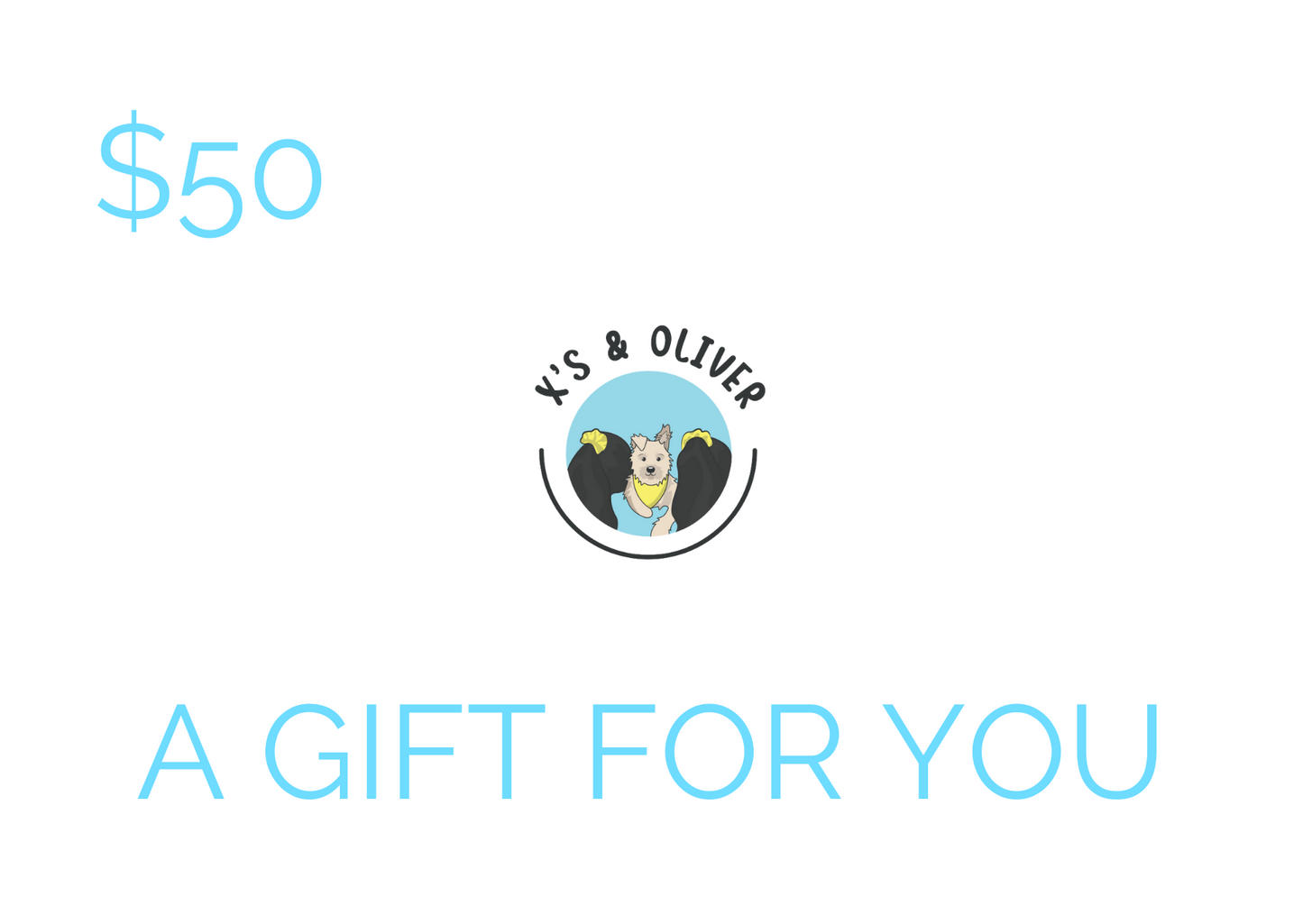 X's & Oliver Gift Card